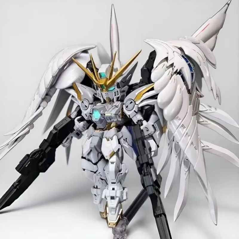 Model Kit Lancelot - Mgsd Wing Zero Ew نسخة سنو