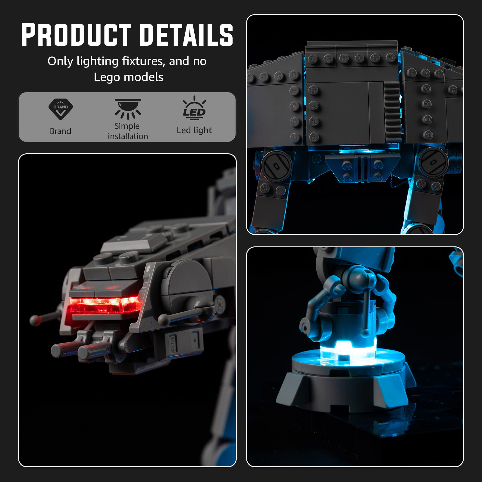 مجموعة إضاءة LED مناسبة لقطع ب - مراجعة Model Kit Fantasy وسعره