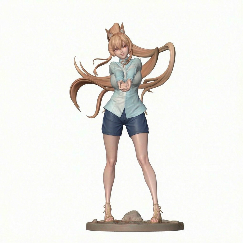 مجموعة مجسمات صغيرة لفتاة ذات  - مراجعة Model Kit Fantasy وسعره