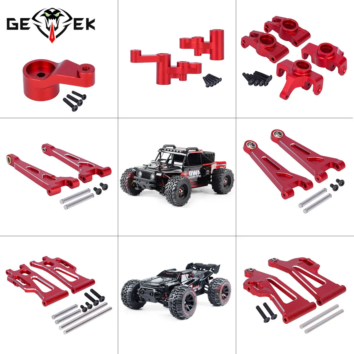 طقم أذرع التوجيه الأمامية والخ - مراجعة Model Kit Eva وسعره