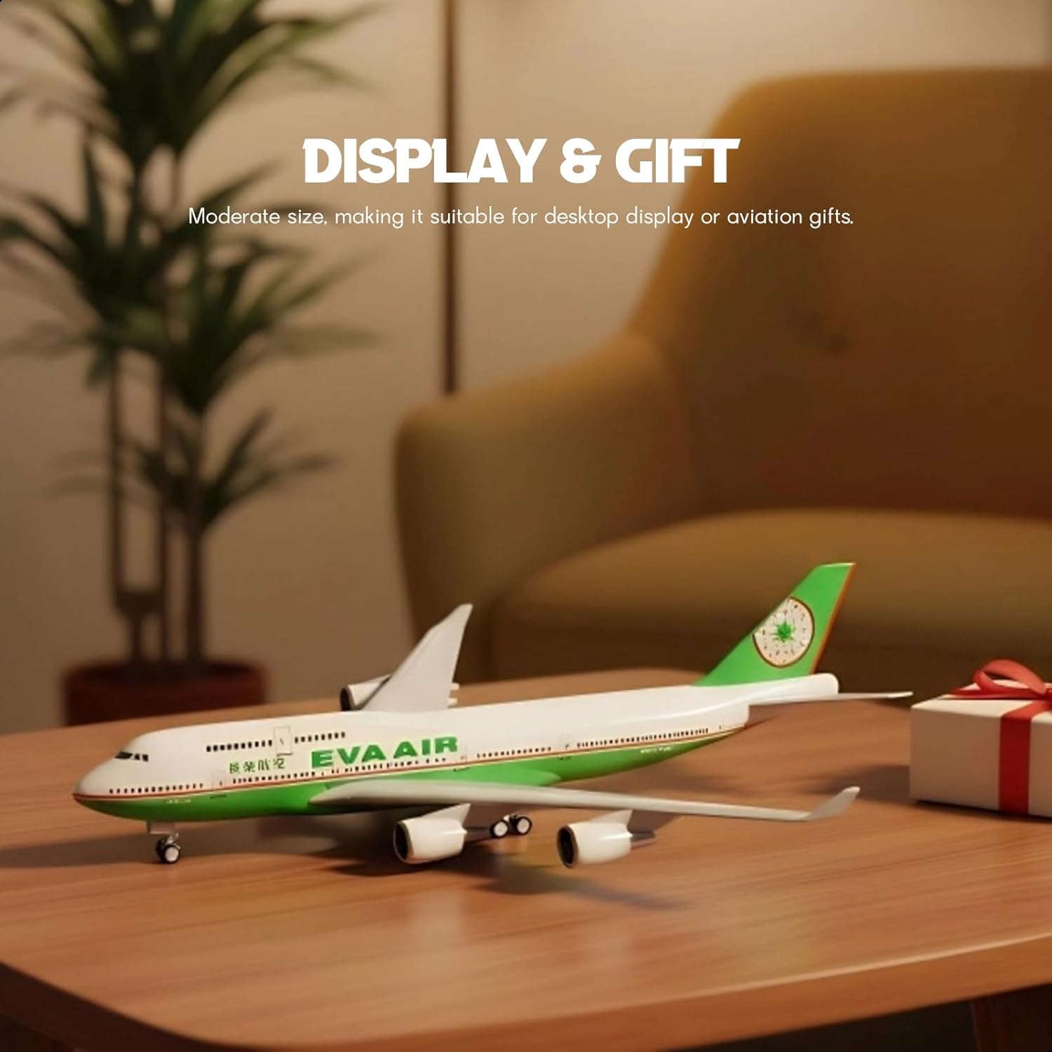 نموذج طائرة إيفا إير 747 بطول  - مراجعة Model Kit Eva وسعره