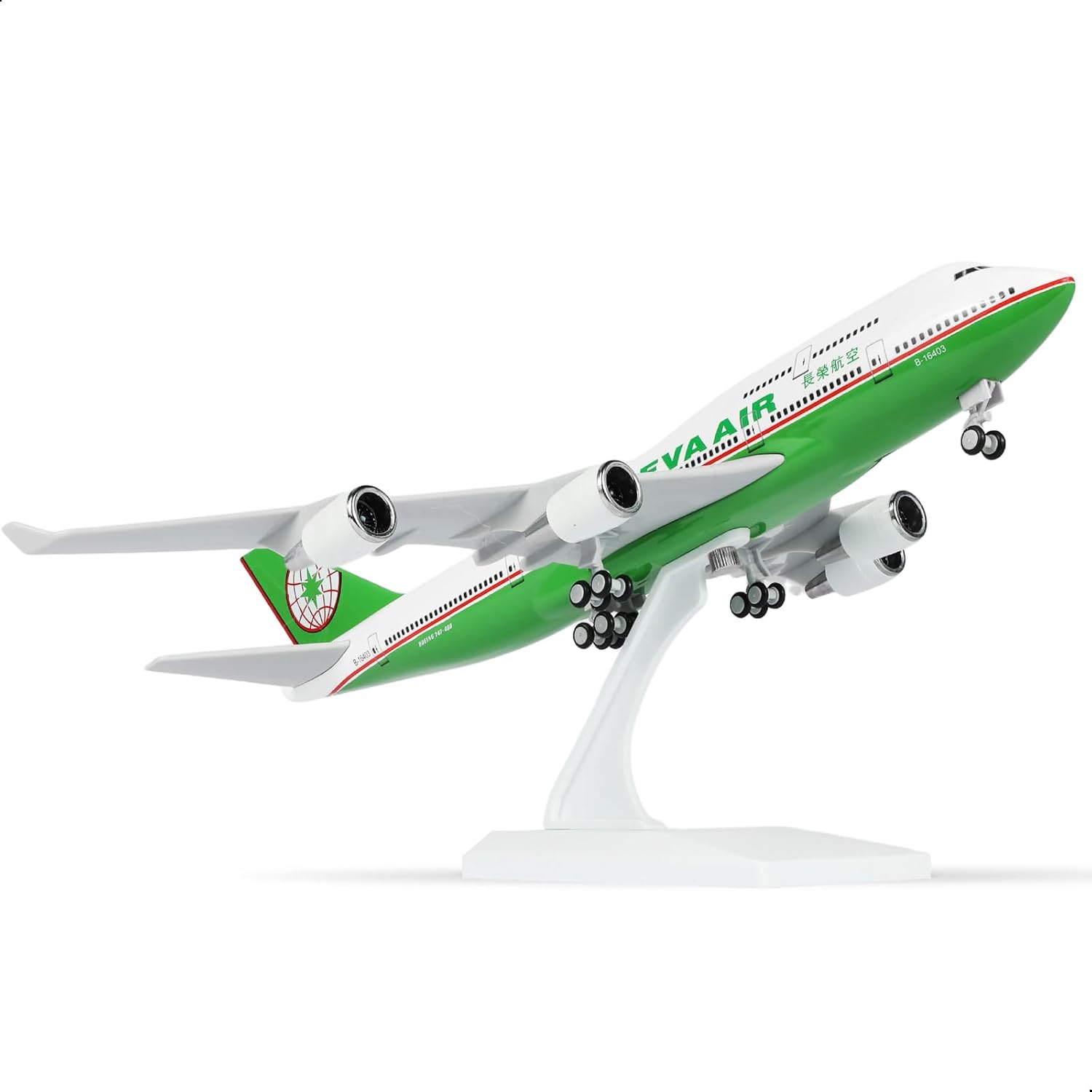 نموذج طائرة إيفا إير 747 بطول  - مراجعة Model Kit Eva وسعره