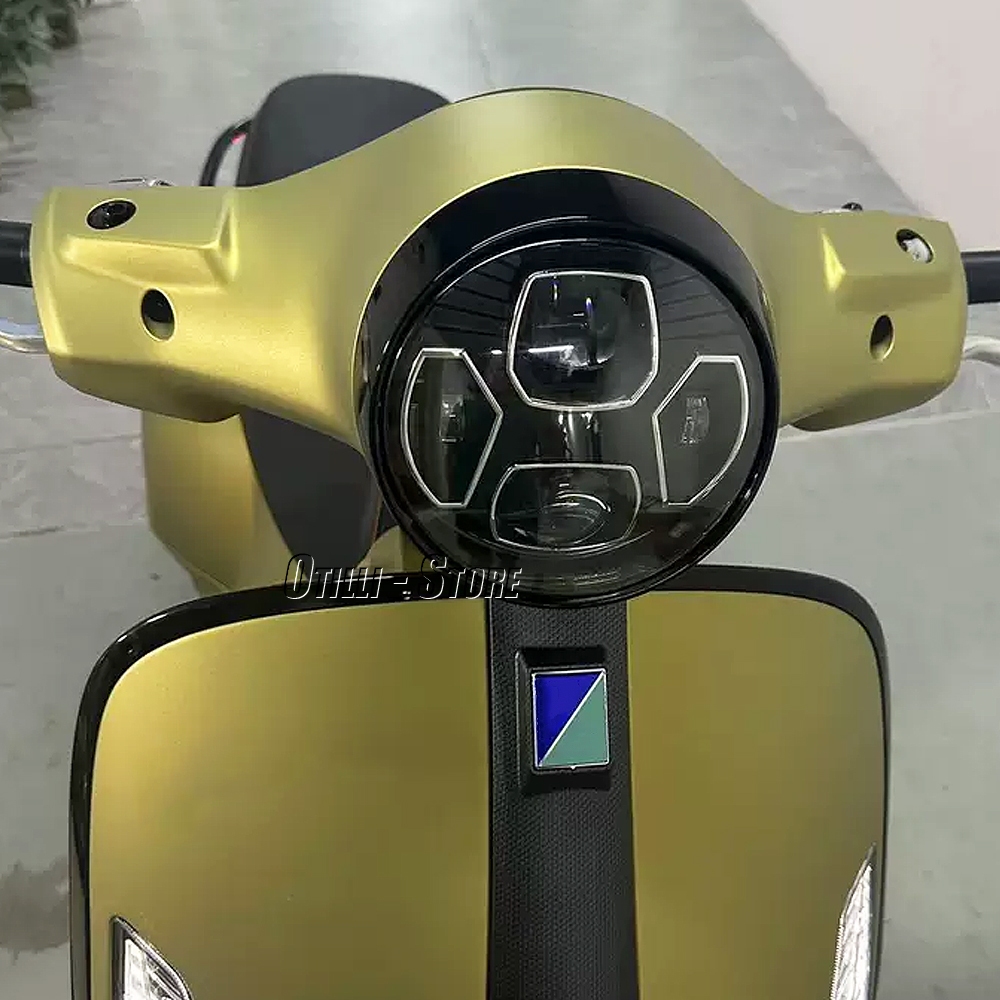 طقم إضاءة أمامي ليد مستدير لفي - مراجعة Model Kit Vespa وسعره