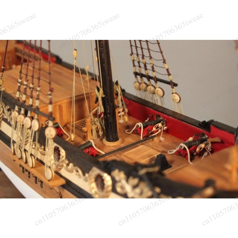 طقم نموذج خشبي لليخت الملكي وي - مراجعة Model Kit Yacht وسعره