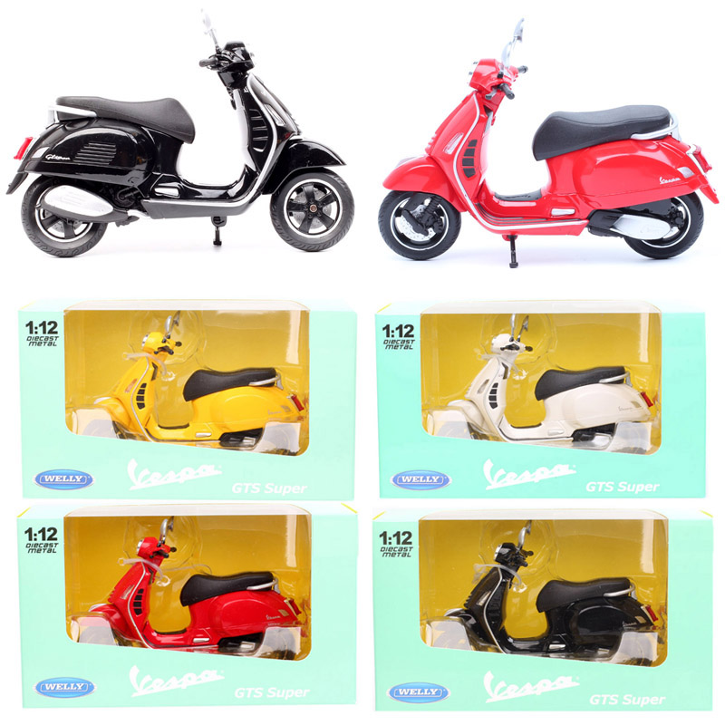 نموذج دراجة فيسبا GTS سوبر سبو - مراجعة Model Kit Vespa وسعره